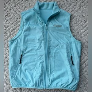 ASICS Reversible Light Blue Vest Size XS